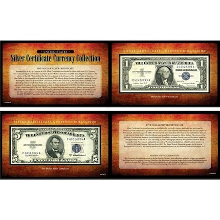 Upm Global UPM Global 13656 Silver Certificate Currency Collection 13656